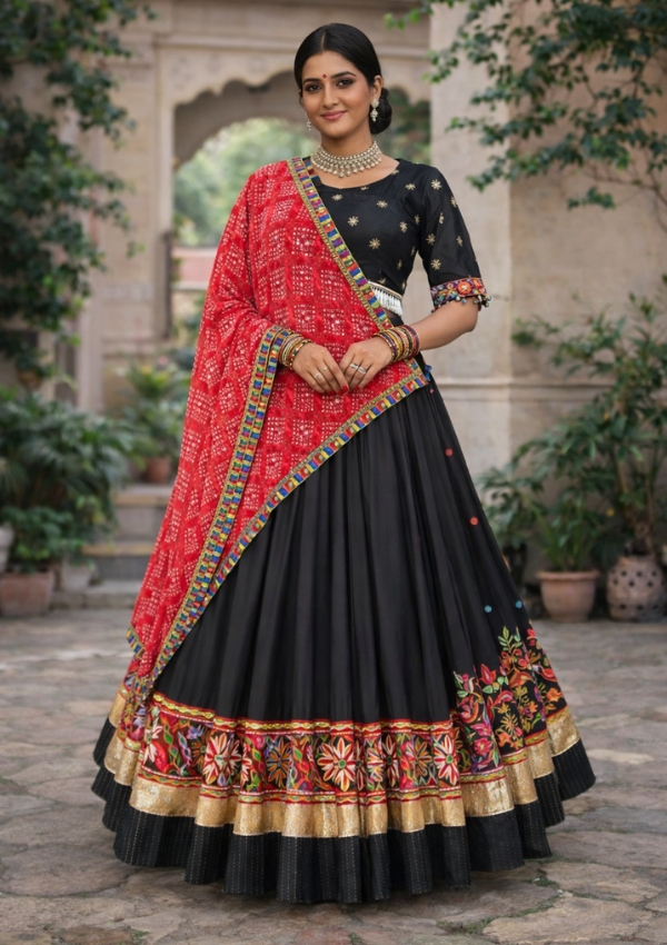 Black Gamthi Chaniya Choli